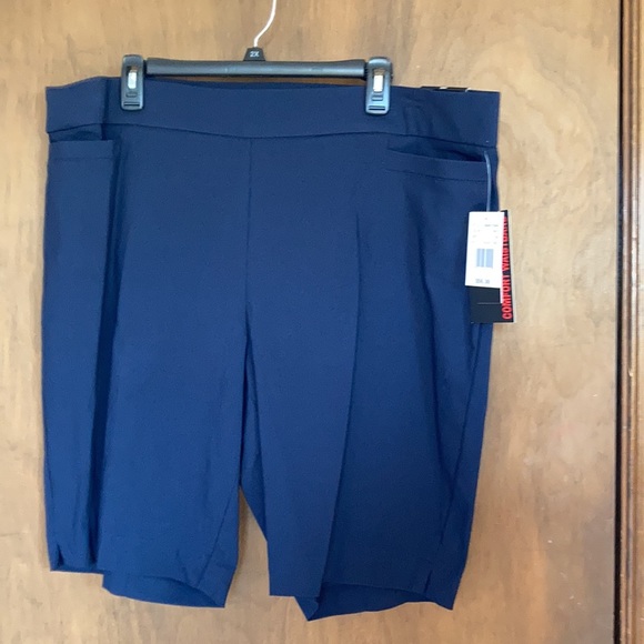 Briggs navy blue pull on short w comfort waistband and stretch 20W - Picture 5 of 17